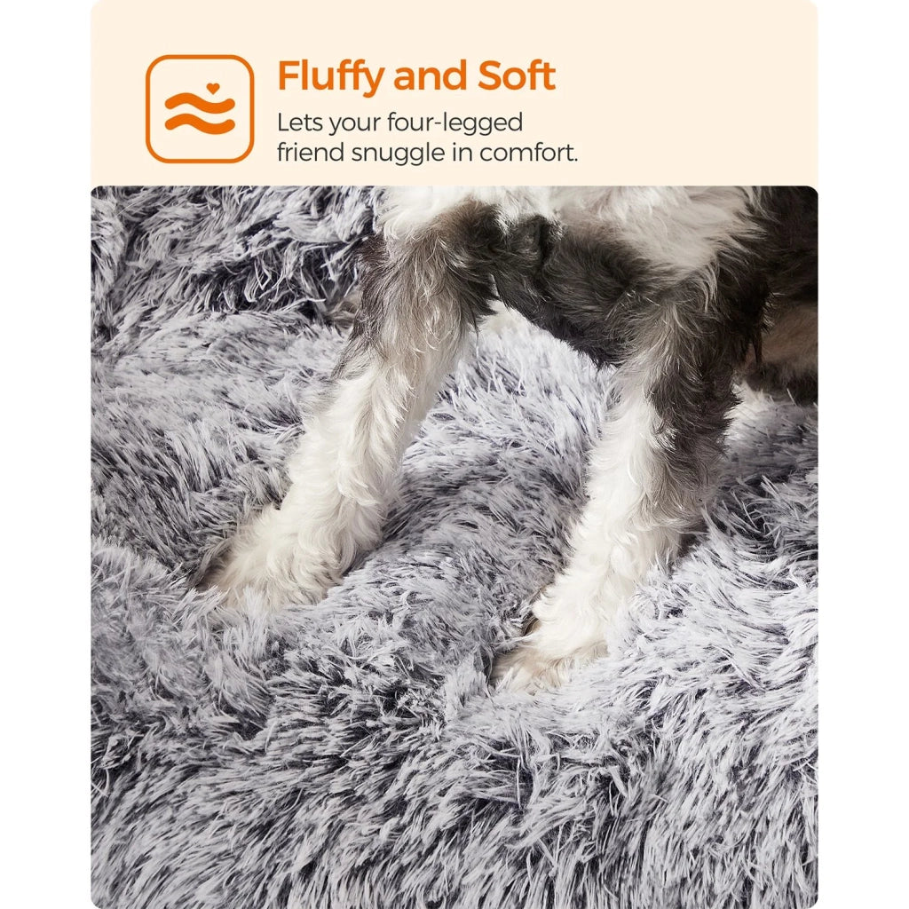 Cuccia per cani/divano letto per animali domestici imbottitura morbida lavabile in lavatrice cuscino per cani 80 x 50 cm grigio 12_0006798