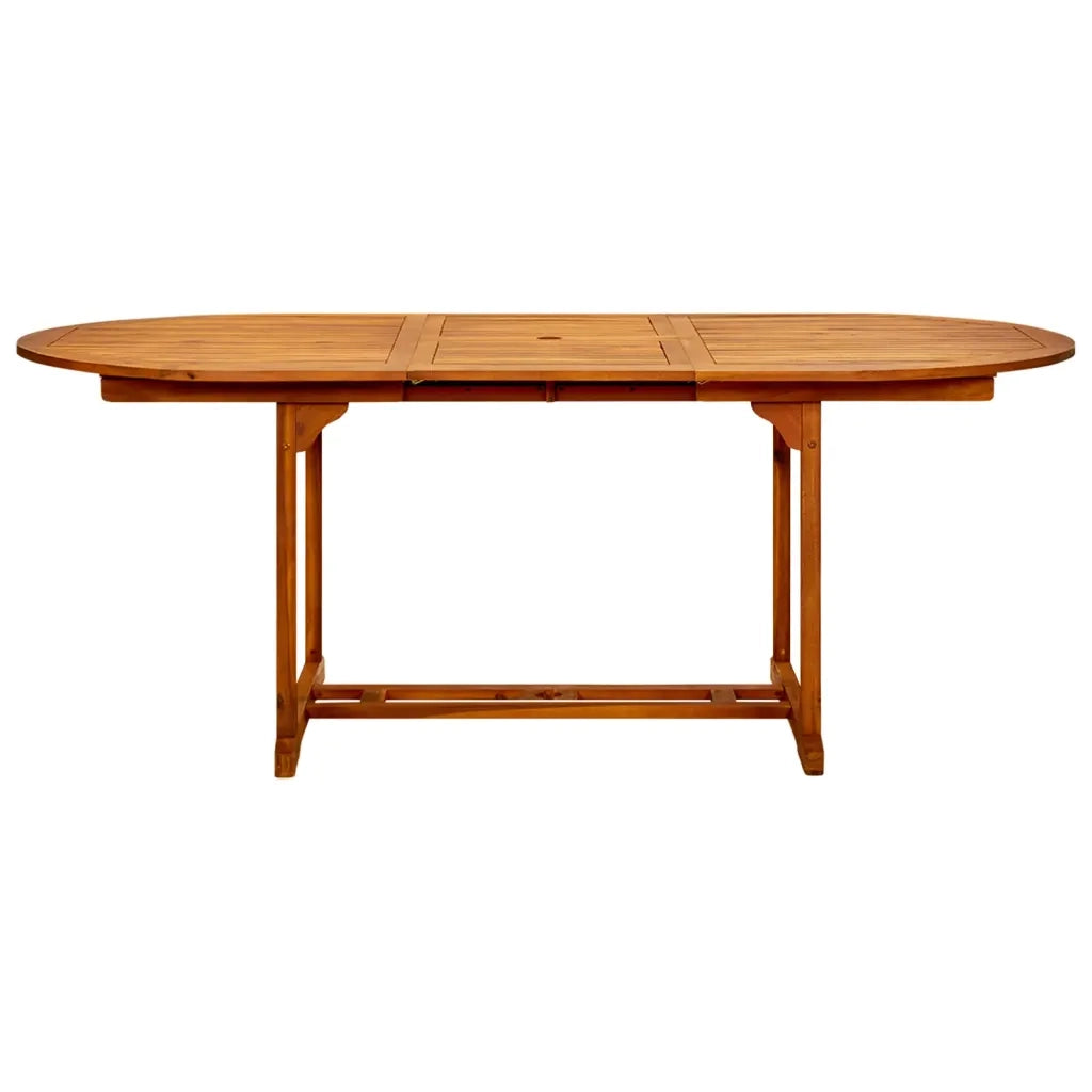 Set Mobili da Pranzo Giardino 7 pz in Polyrattan Marrone cod mxl 46811