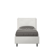 Letto Singolo 80x200 cm con Rete Appia Bianco