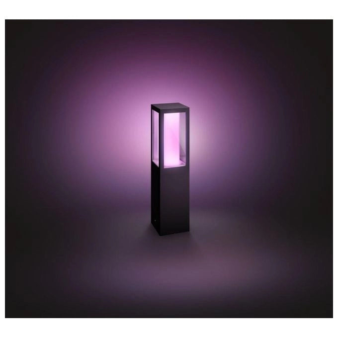 Philips 17431-30-P7 Hue White and Color ambiance Impress Piantana per Esterni LED Dimmerabile 1200 lm 2000-6500 K IP44 colore Nero