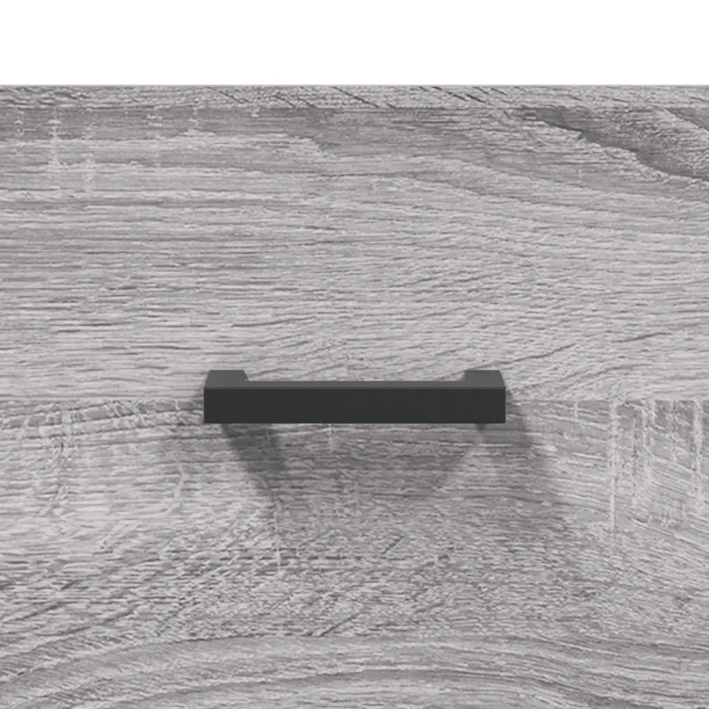 vidaXL Credenza Grigio Sonoma 69,5x34x90 cm in Legno Multistrato