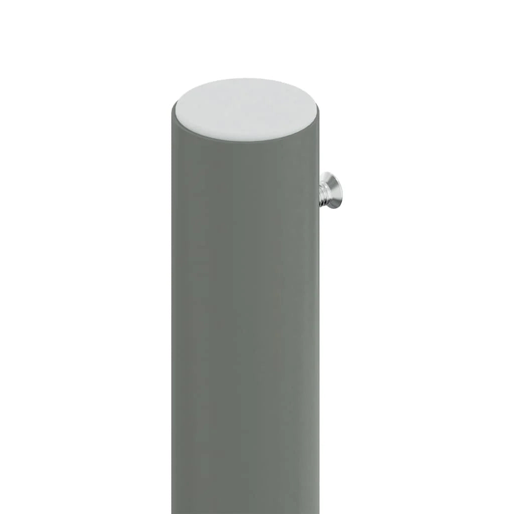 Tenda da sole laterale retrattile/schermo privacy per patio giardino terrazza balcone rosso 220 x 1000 cm 02_0007473