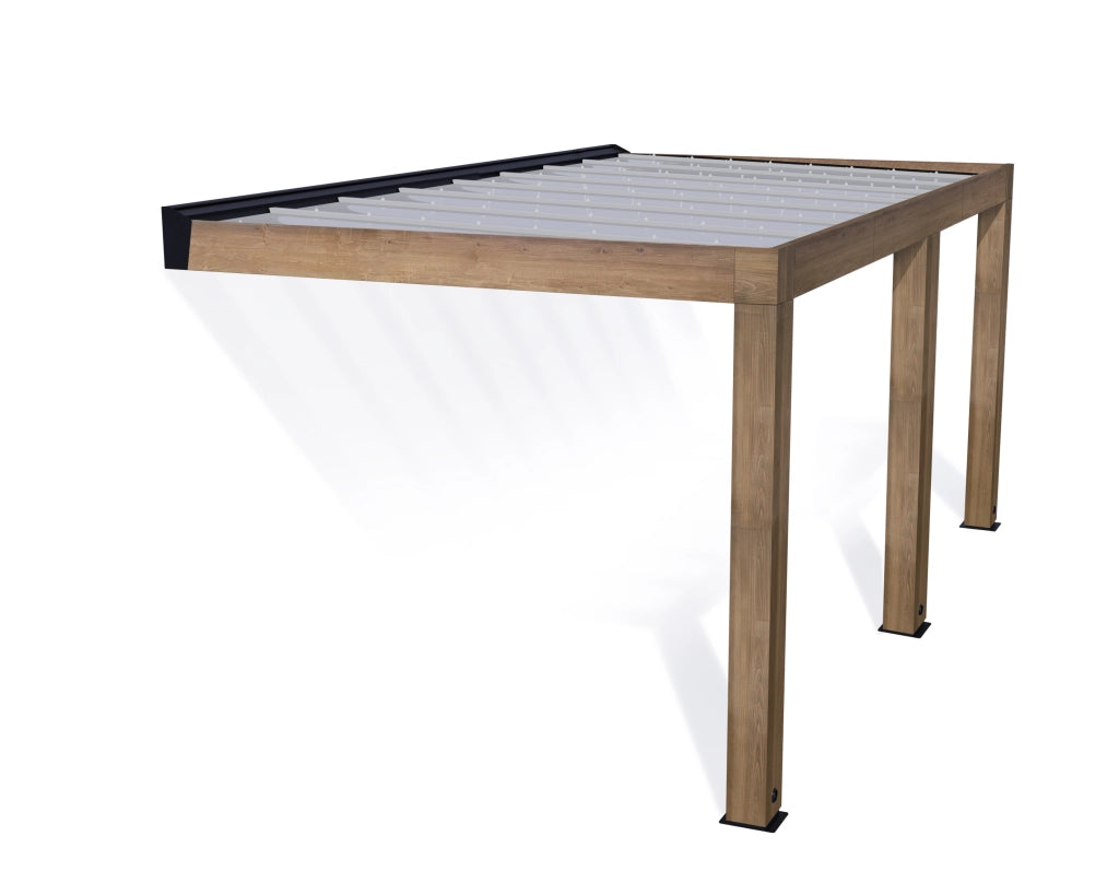 Pergola Helsinki 3X4.7 m Pergola in legno di cedro