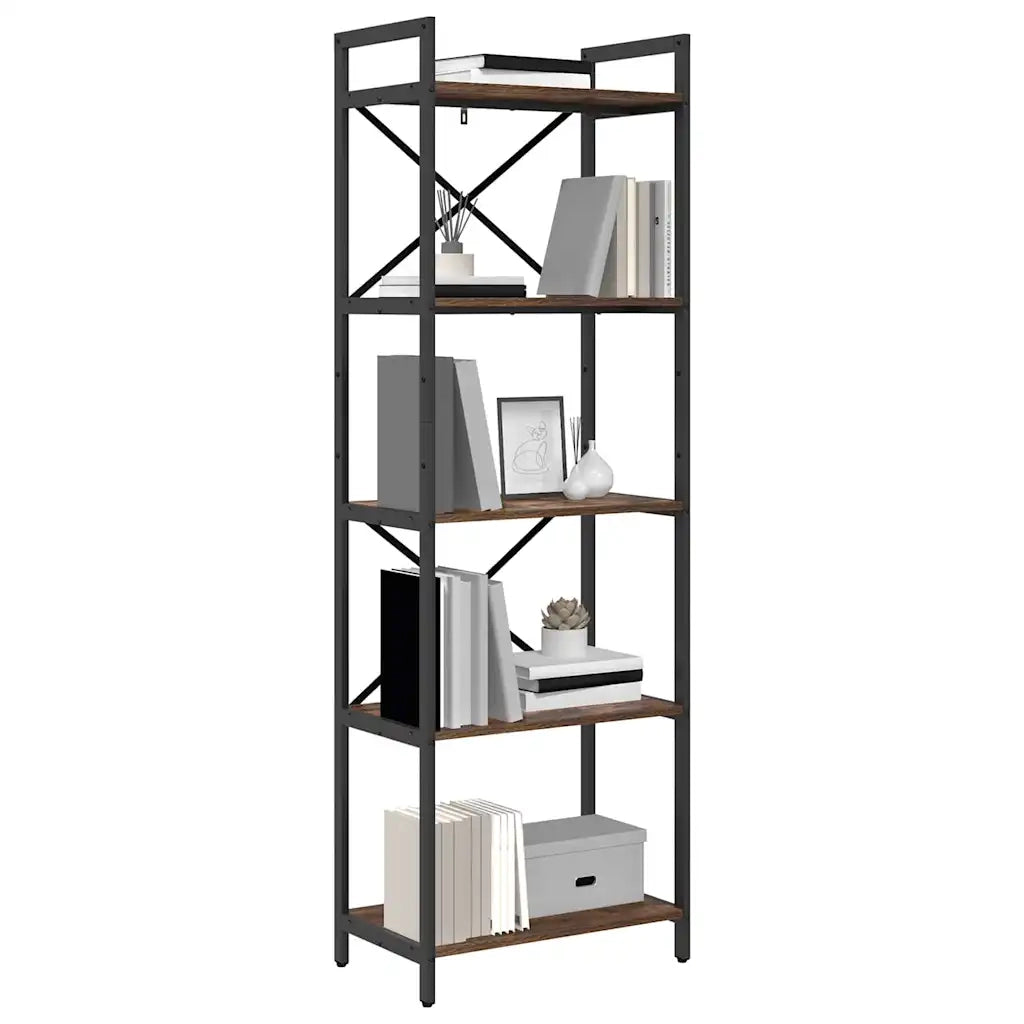 Libreria 5 livelli 56 x 34 x 171 cm Legno ingegnerizzato 883864