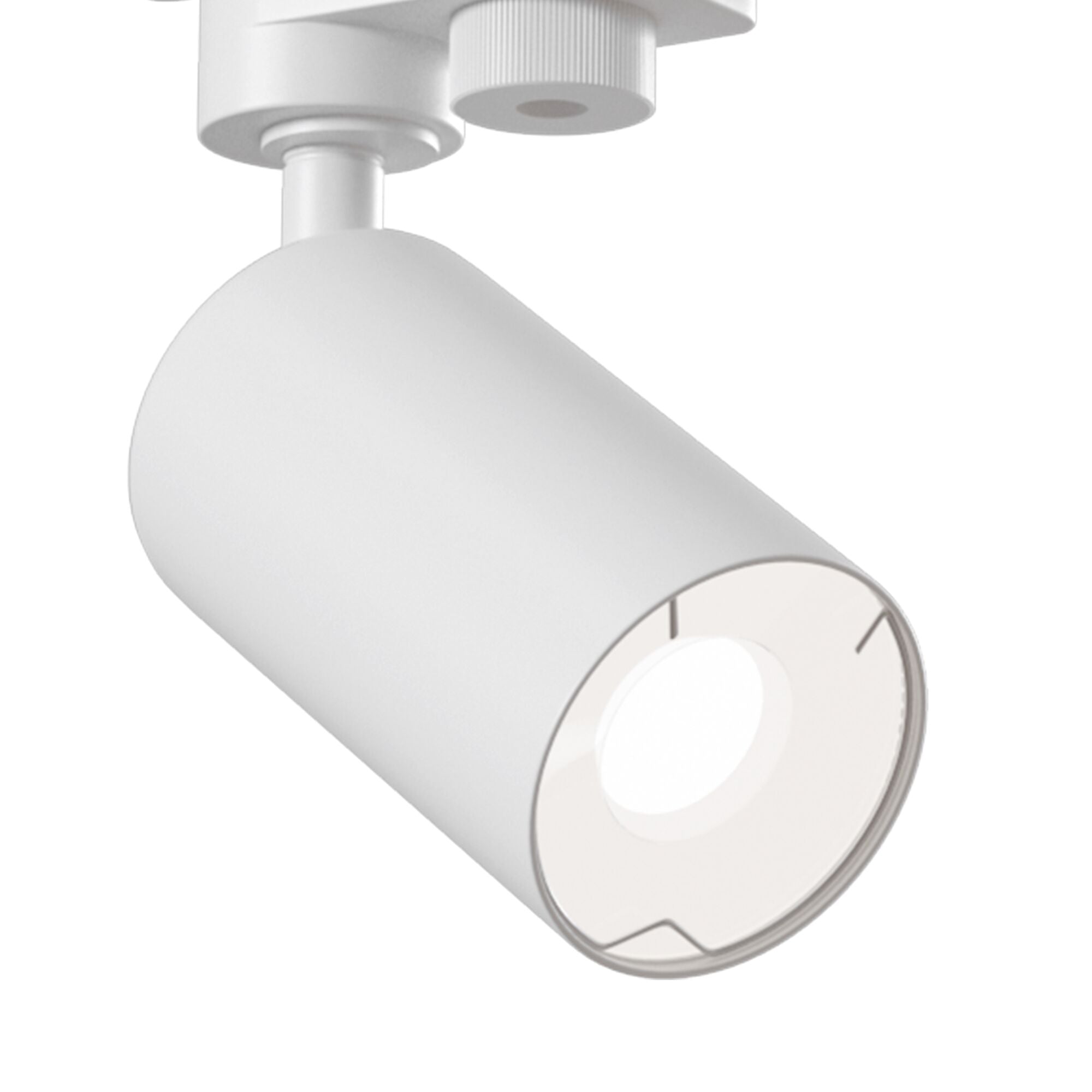 Faretto per Sistema Illuminazione Binario 50W GU10 in Alluminio  Bianco