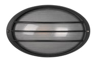 Plafoniera da Esterno Attacco E27 in Alluminio Nero Opaco