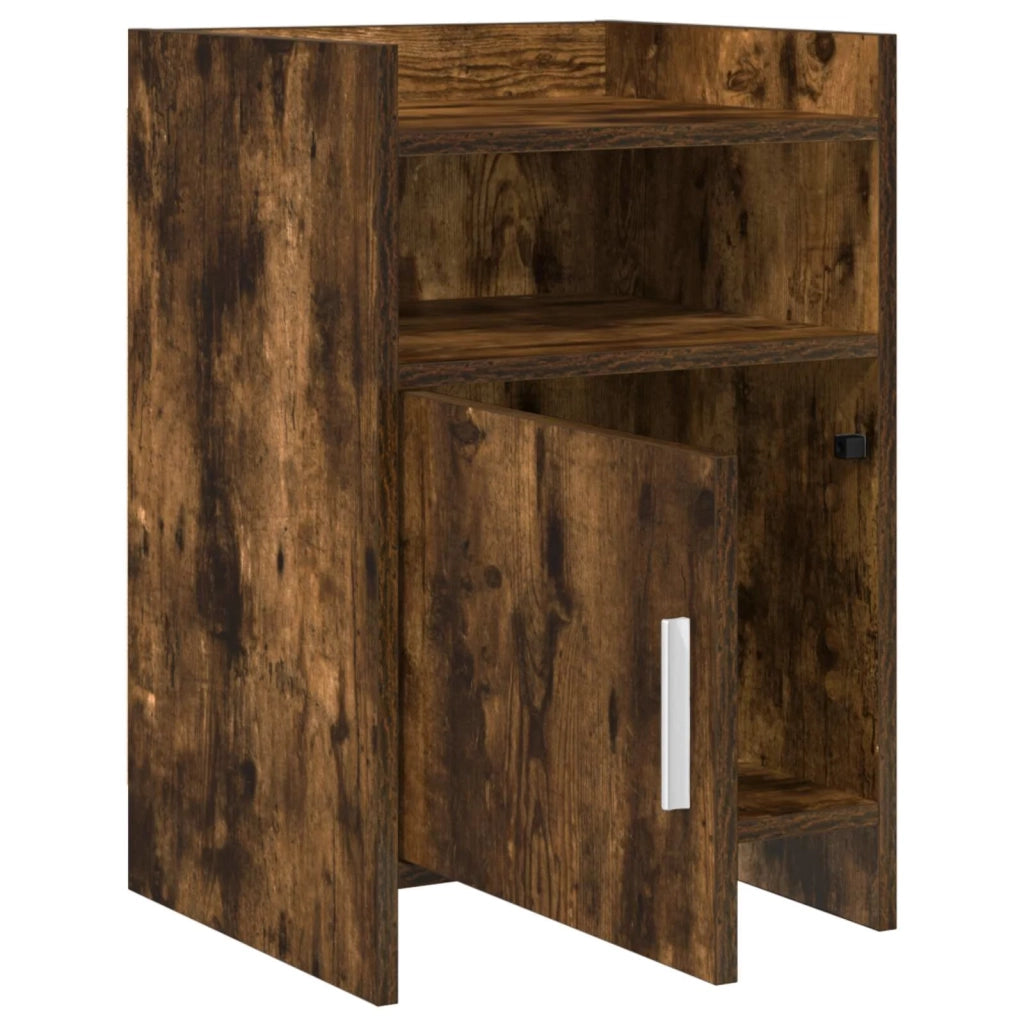 Comodini 2 pcs Rovere Fumo 40 x 36 x 60 cm Legno ingegnerizzato 8011044