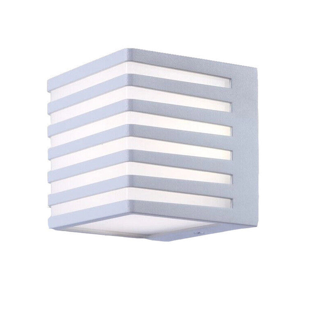 Trade Shop - Applique Muro Per Esterno A Led 10 Watt Lampada Decorativa A Cubo Tecnologia Cct B110-b3c -