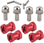 Adattatore per ruote 1/14 - 12 mm zeskantige - Adatto per HSP - Metallico - Adatto per veicoli a ruote