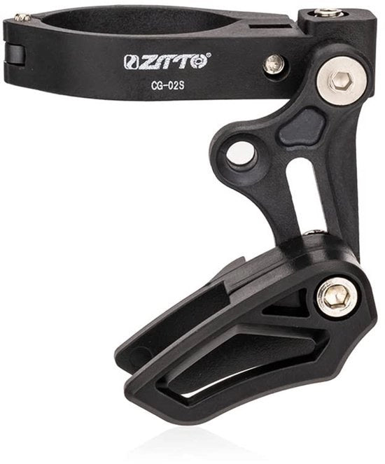 Guida per catene in alluminio - Protezione per catena - Guida per catena - Accessorio per mountain bike - Peso leggero - Installazione facile - Accessori per bicicletta