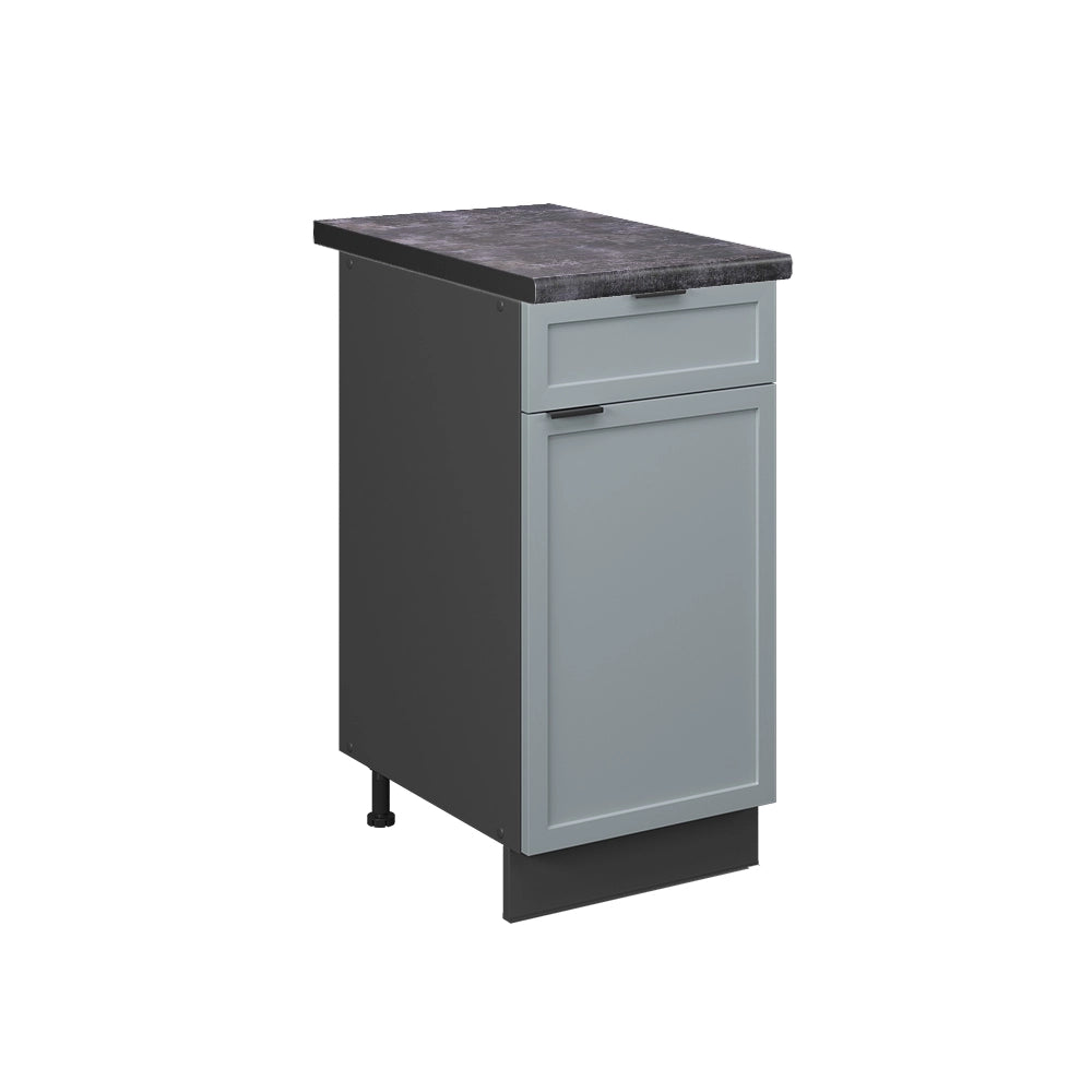 Vicco Mobiletto base per cucina Blu-grigio chiaro 40 cm , PL Antracite