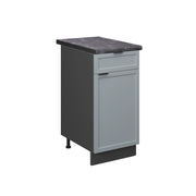 Vicco Mobiletto base per cucina Blu-grigio chiaro 40 cm , PL Antracite