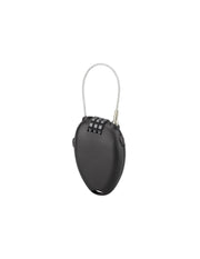 Lucchetto antifurto con cavo retraibile Zipper, cavo 0,55 m, 3 cifre, nero - THIRARD