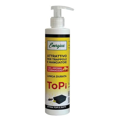 ATTRATTIVO TOPI GEL ENERGICA - FORMAGGIO ML 150- 4 pezzi