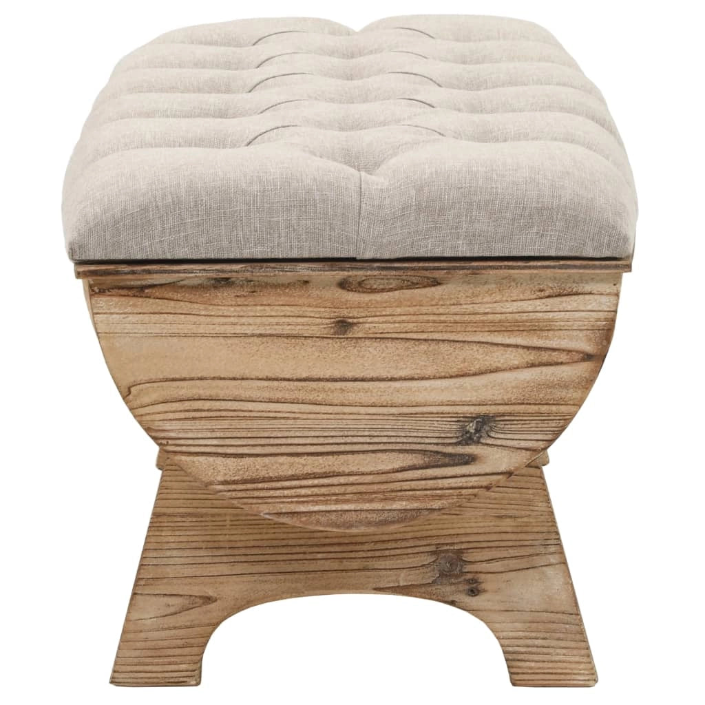 Panca contenitore in legno massello e tessuto 103 x 51 x 44 cm 02_0021259