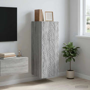 Mobiletto a muro 33 x 34,5 x 90 cm Legno ingegnerizzato 898761