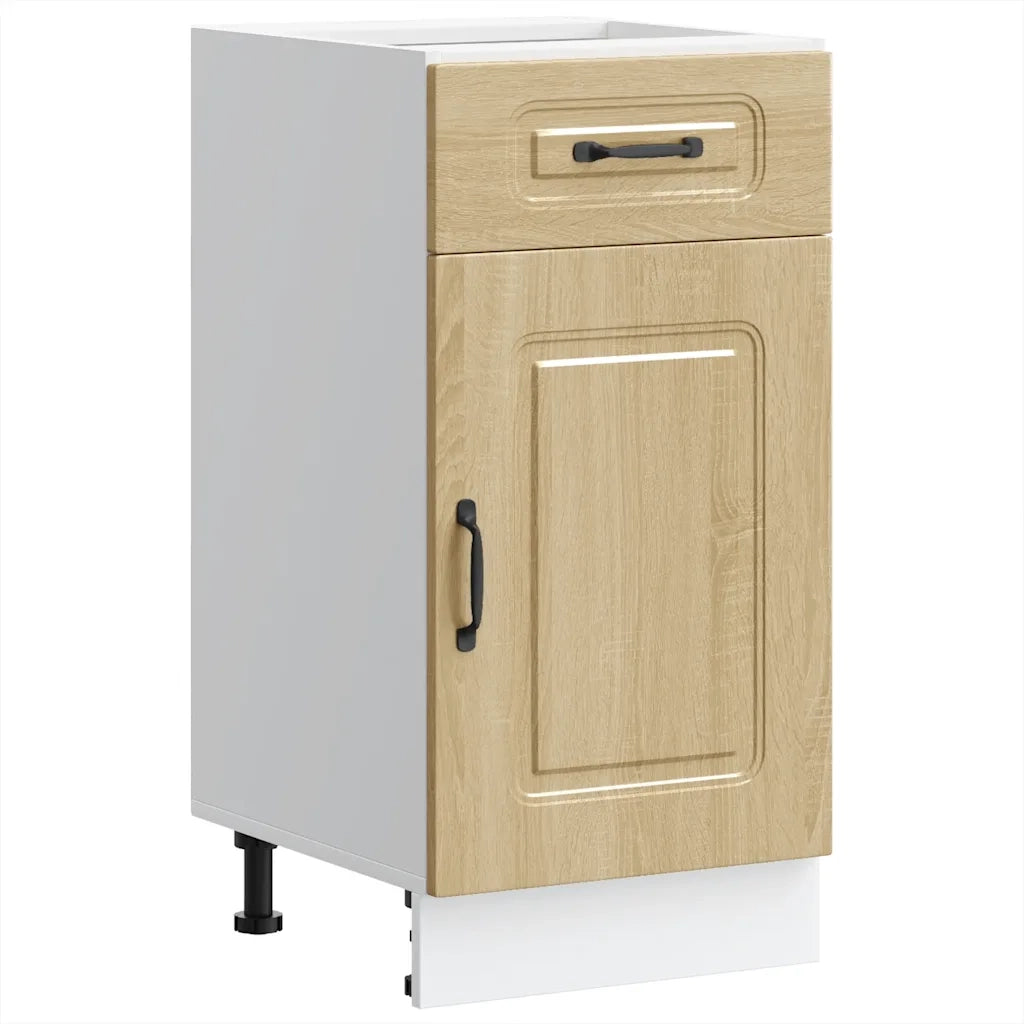 Base da Cucina Kalmar Rovere Sonoma in Legno Multistrato 853470
