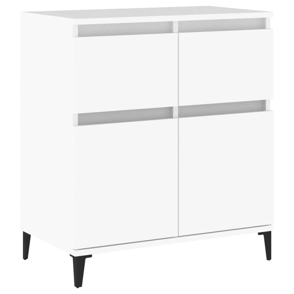 Credenza | Madia | Buffet da pranzo | Armadio da pranzo Bianca 60x35x70 cm in Legno Multistrato