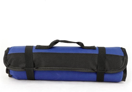 Tas da magazzino portatile, contenitore da picnic da campeggio da cucina, contenitore da cucina, contenitore multifunzionale e portatile, piccola cassetta per strumenti da mano - blu