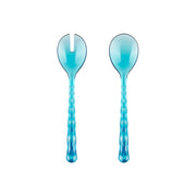 Posate Vanity per insalata colore azzurro 27,5x6,3 cm