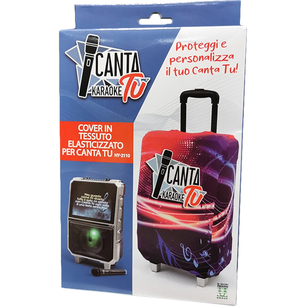 Cover Custodia Canta Tu Borsa Protettiva per Karaoke in Tessuto Elasticizzato