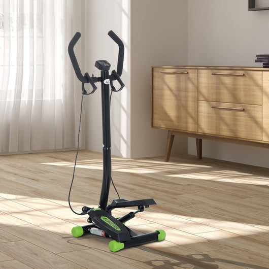 Stepper Professionale Fitness con Manubrio e Corde 40x48x118 cm