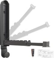 Assecco portatile per abbigliamento per balcone, camera da letto, bagno - Grigio