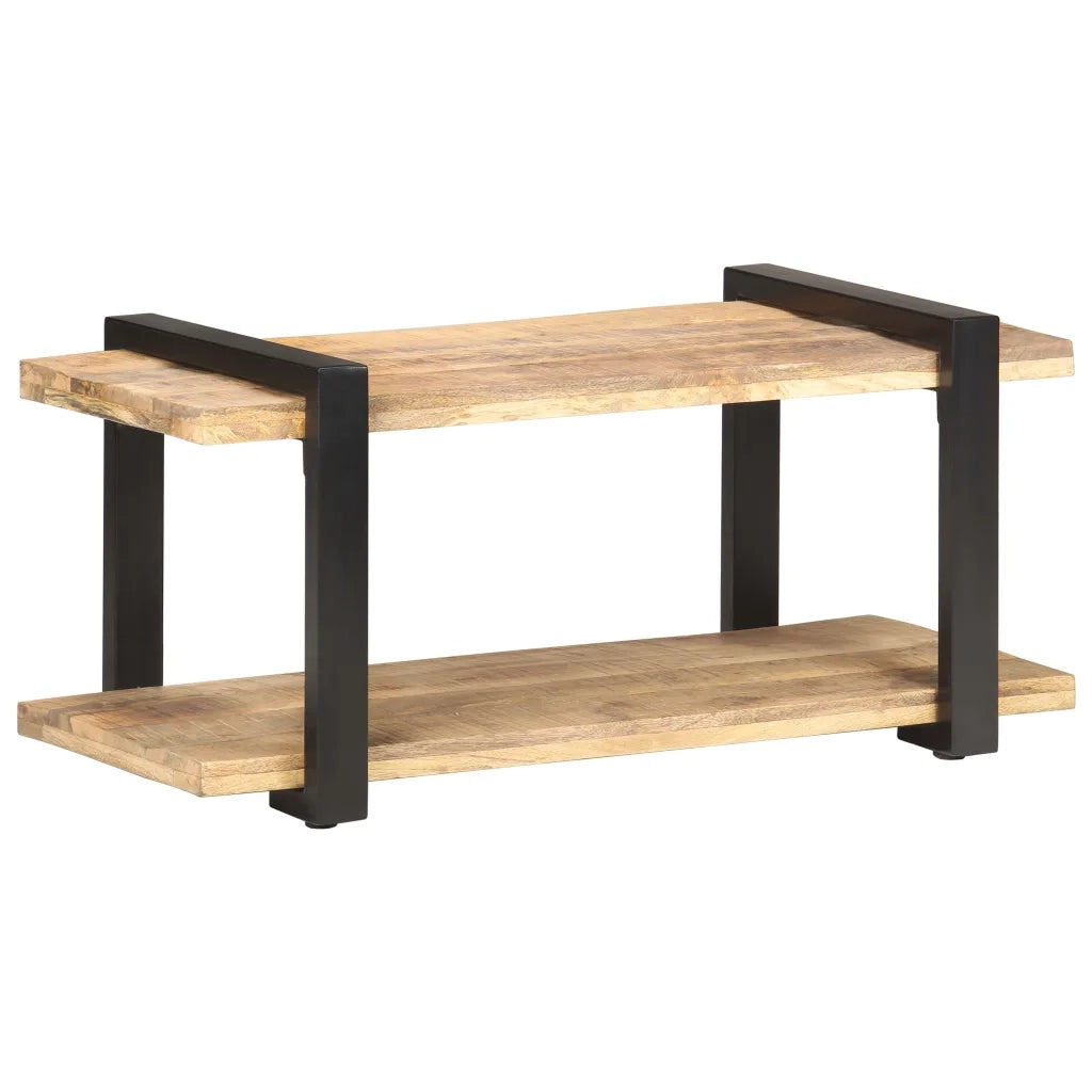 Mobile Porta TV 90x40x40 cm in Legno di Mango Grezzo 320493