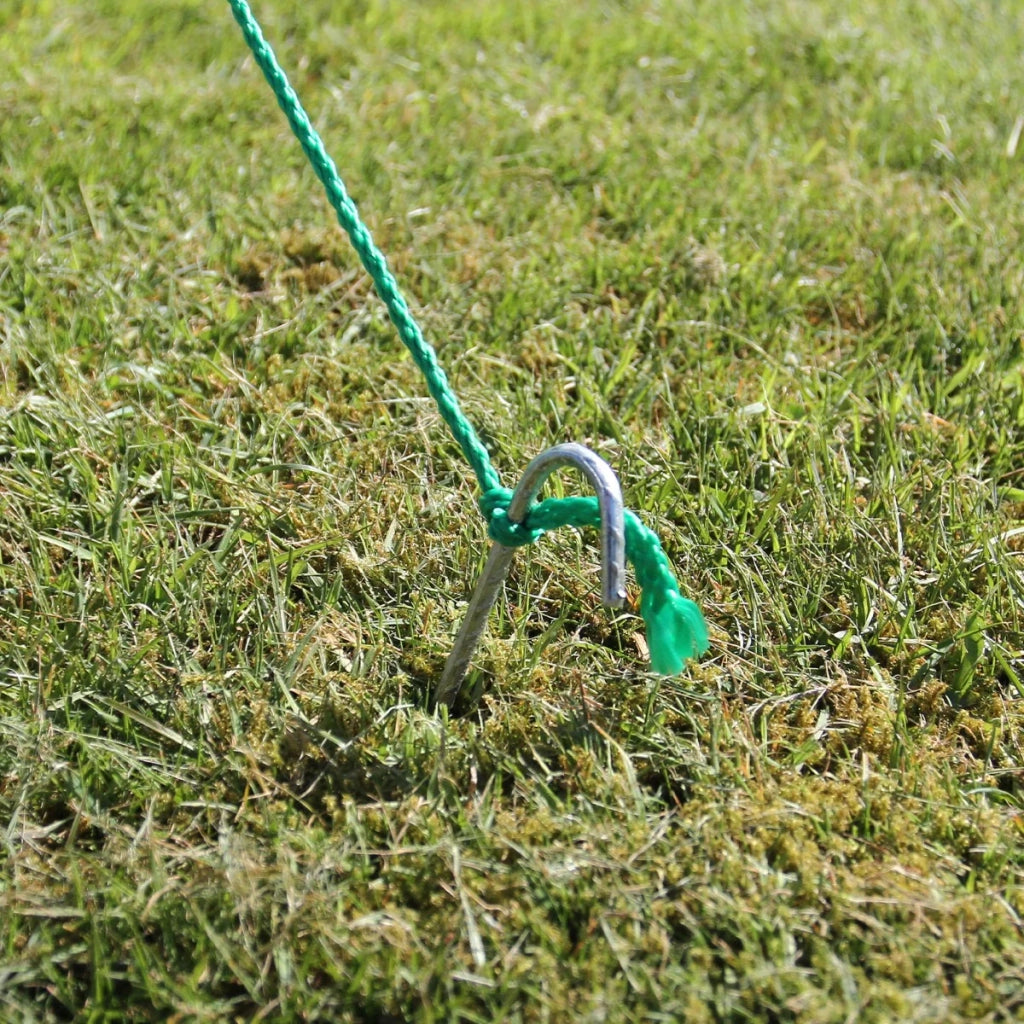 Serra da Giardino a Tunnel da Esterno in Polietilene Resistente alla Corrosione e Raggi UV Telaio in Ferro Galvanizzato per Piante Giardinaggio - 19mm - 2.5m x 2m