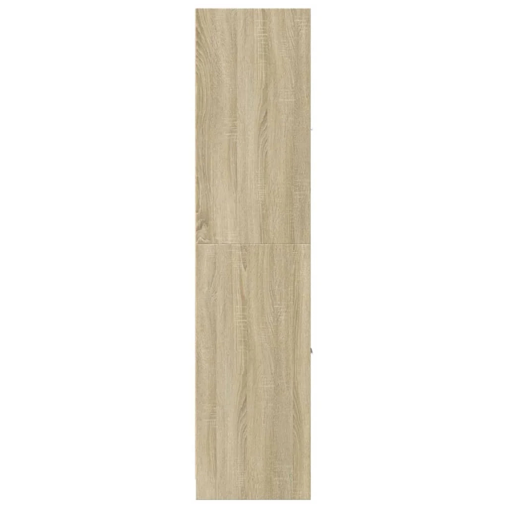 Mobiletto da farmacia classico contenitore multifunzionale 40 x 41 x 174,5 cm legno di quercia Sonoma ingegnerizzato 02_0055669