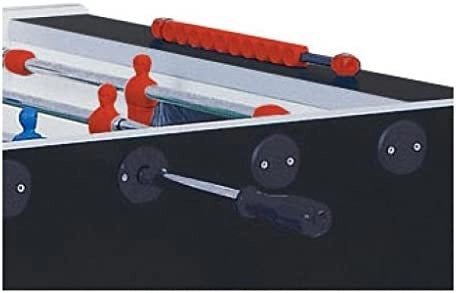 Garlando Calcio Balilla da Interno G-500 Evolution con Aste Rientranti Nero
