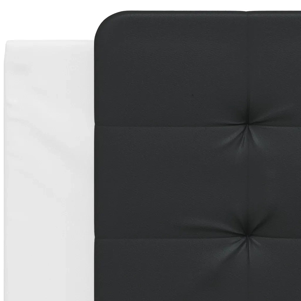 Cuscino Testiera Zadar Nero e Bianco 100 cm in Similpelle CFW4946928