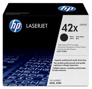 HP 42X High Yield Black Original LaserJet Toner Cartridge cartuccia toner 1 pz