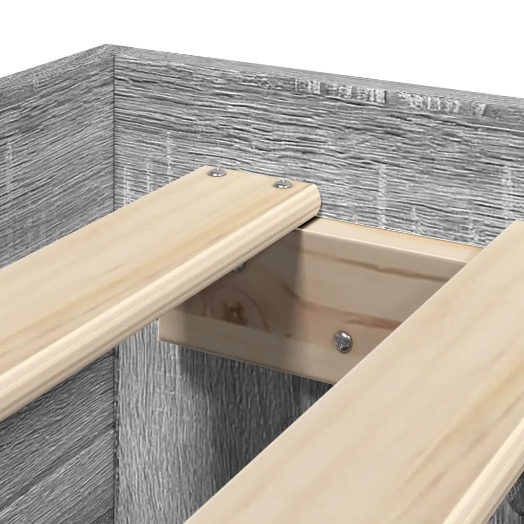 Giroletto Grigio Sonoma 75x190 cm in Legno Multistrato