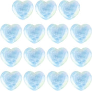 15 cristalli curativi - pietre d'amore - pietre del cuore - cristalli della palma - ornamenti di pietra per riduzione dello stress e yoga - contenuto HTML.