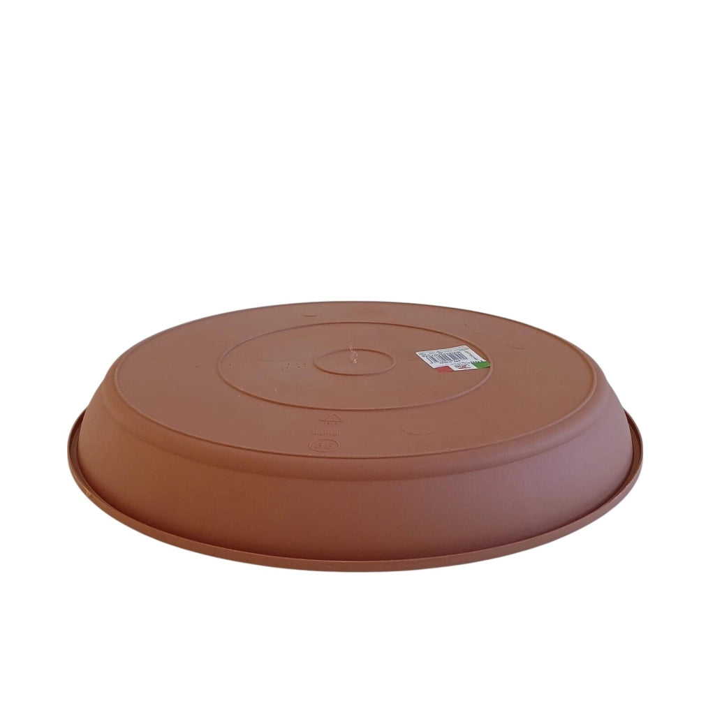SOTTOVASO CRETA D.20XH3,2CM COLOR TERRACOTTA