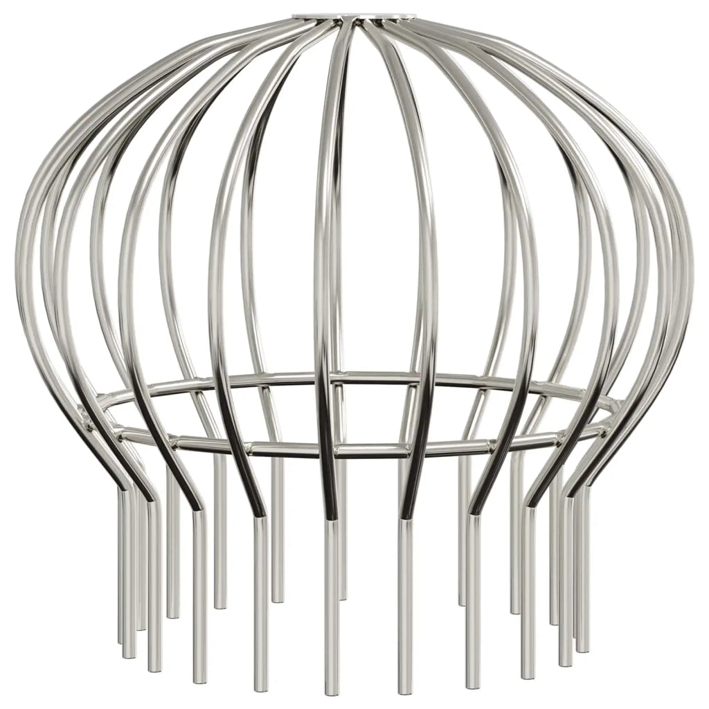 Protezione Foglie per Grondaia 2 pz Argento 200 mm CFW4066827