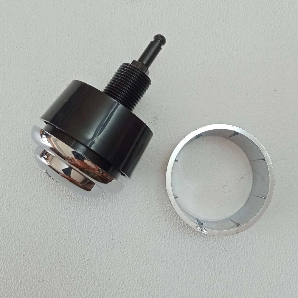 Pulsante di scarico cromato pneumatico per batteria di scarico tremolada