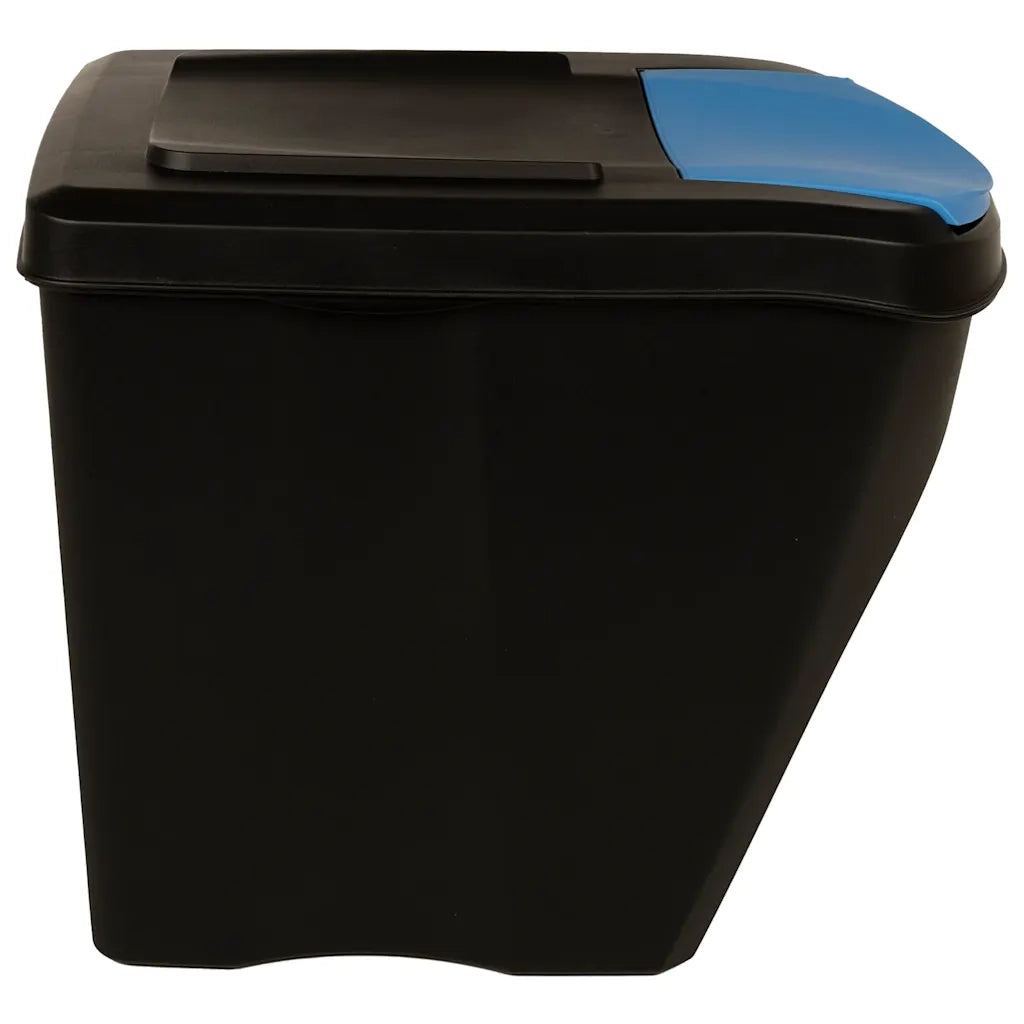 Cestini per Rifiuti Impilabili 4 pz Antracite 100 L CFW1212254