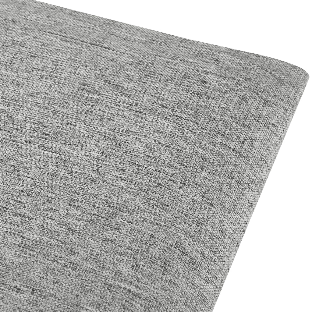Set di 4 cuscini da parete in tessuto 30 x 30 cm grigio chiaro 03_0010642