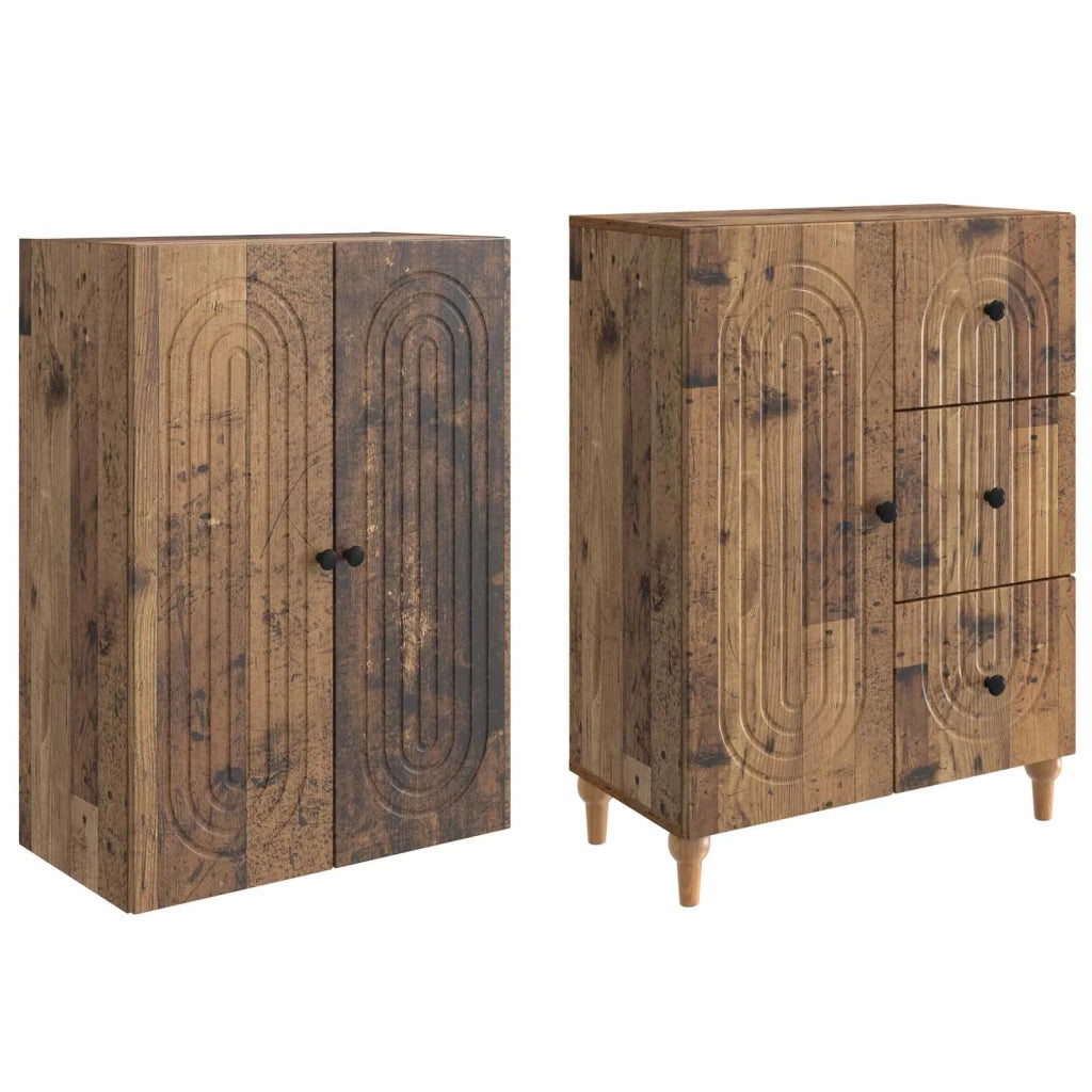 Set di armadi 2 pcs 66 x 34,5 x 90 cm Legno ingegnerizzato 3416482