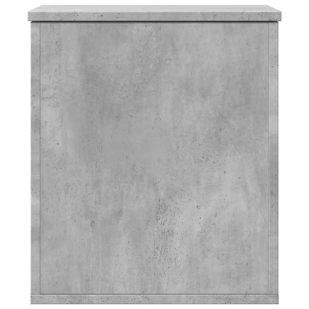 Contenitore Grigio Cemento 40x42x46 cm in Legno Multistrato 840649