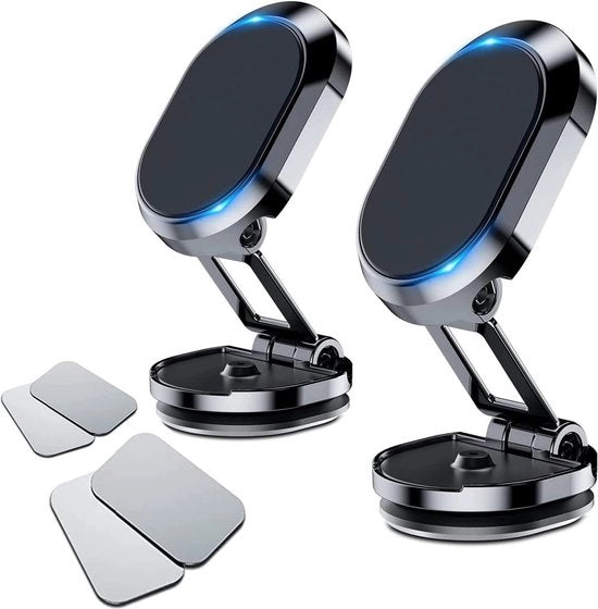Supporto per telefono - 360 gradi girevole - magnetico - per Samsung iPhone - tutti i smartphone