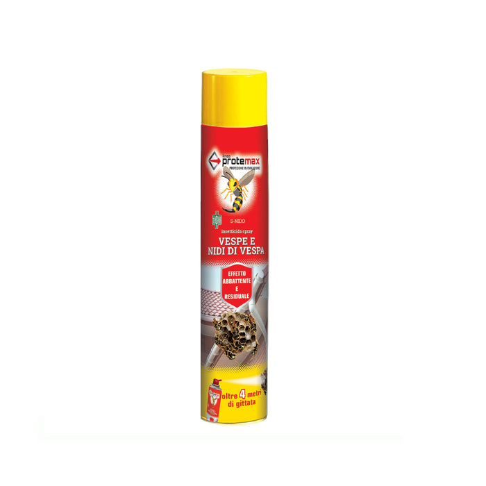 Insetticida spray VESPE E NIDI pronto all'uso azione abbattente ml 750