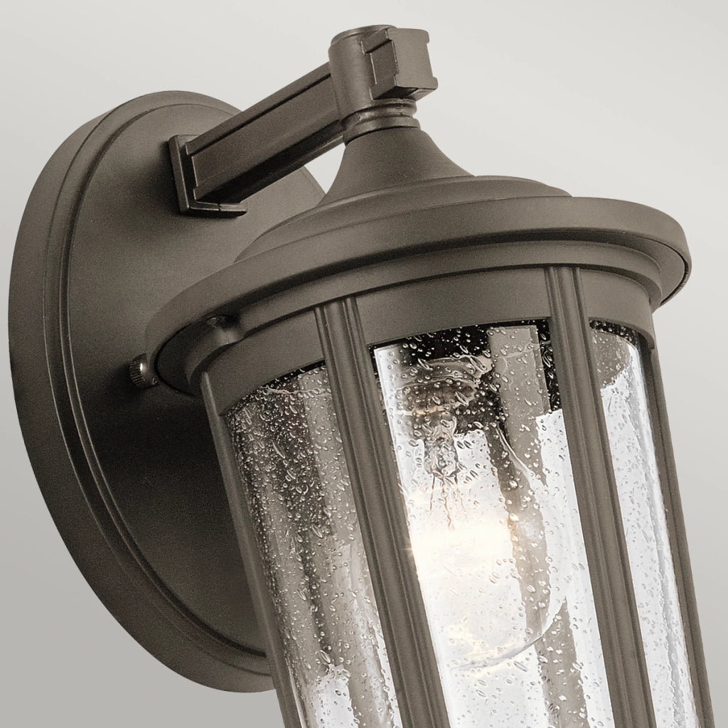 Applique esterna Fairfield Quintiesse bronzo antico E27 IP44