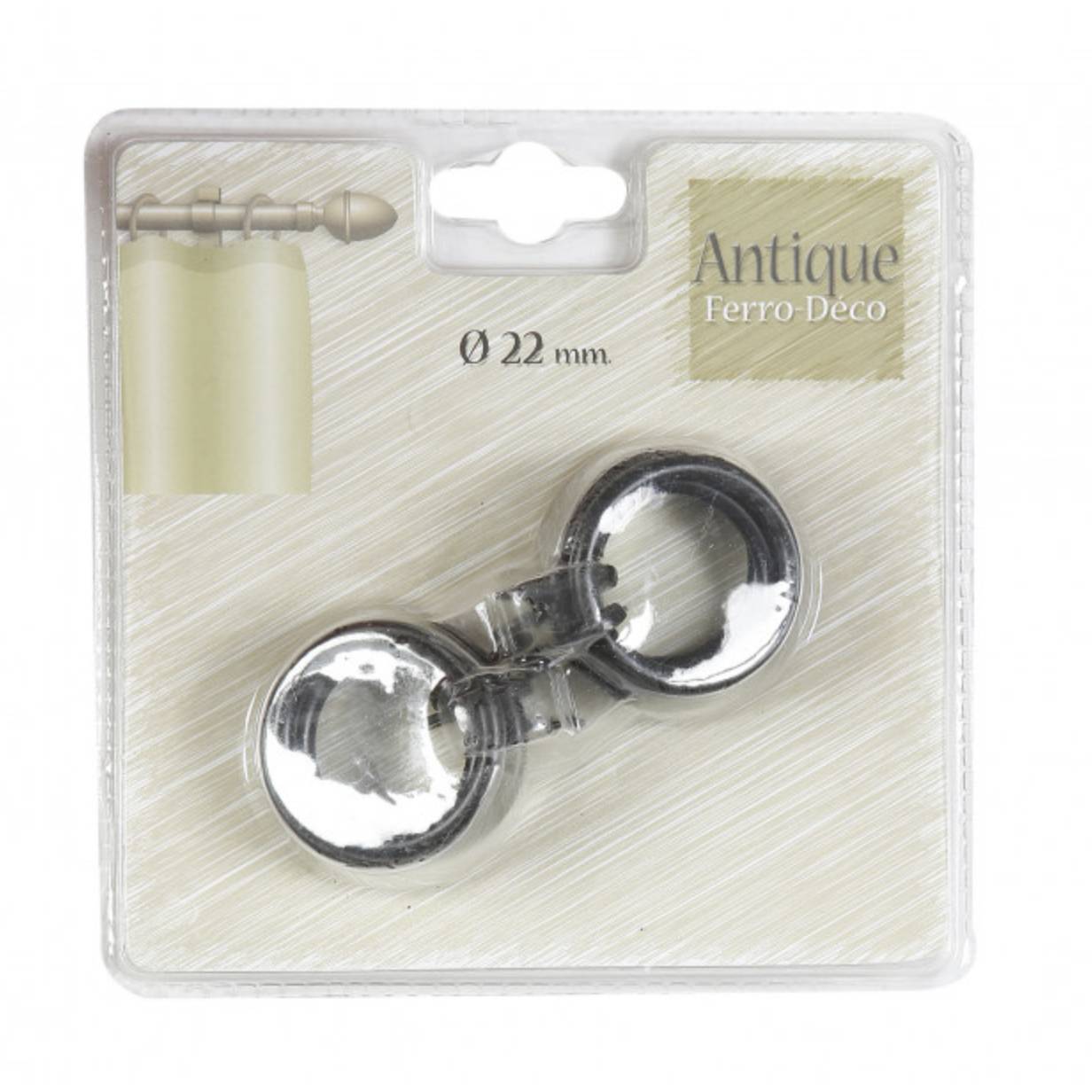 ANTIQUE - ANELLO IN METAL NERO