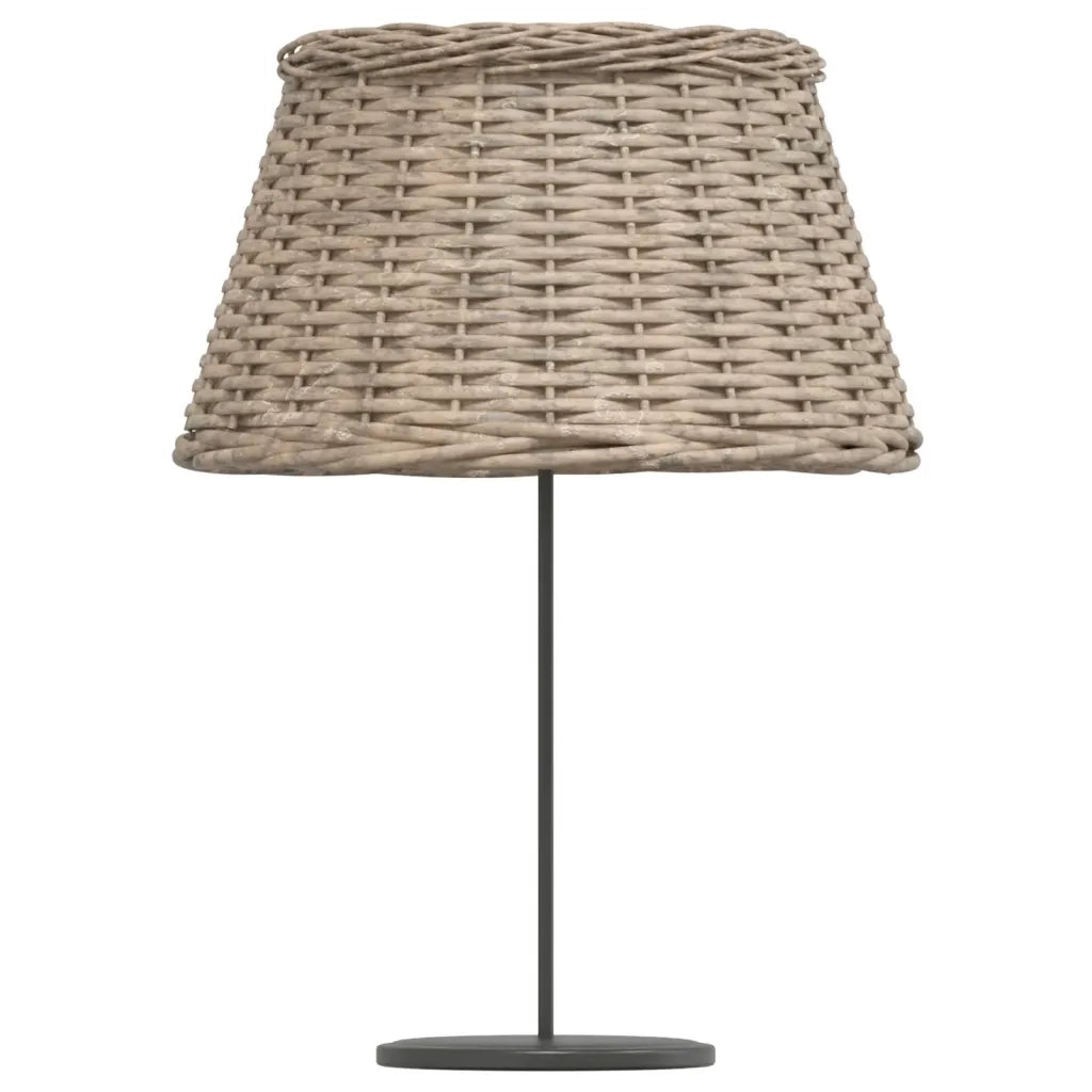 Paralume Marrone Ø50x30 cm in Vimini 364395