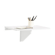 Tavolo Pieghevole a Muro scrivania Tavolo per Computer Tavolo da Cucina Bianco FWT03-W