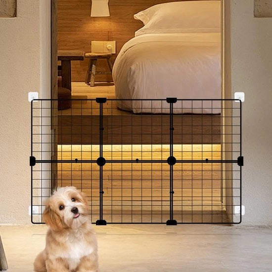 Divisore per Animali da Casa per Interno e Esterno, Sicuro e Versatile, Facile da Montare, Configurazioni Flessibili