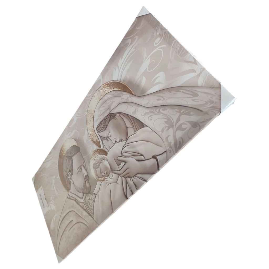 QUADRO THE KISS SHABBY BROWN SACRA FAMIGLIA